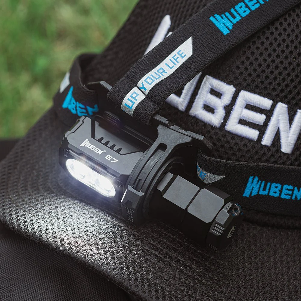 WUBEN E7 Rechargeable Hunting LED Headlamp 1800 lumens🔥 - Image 10