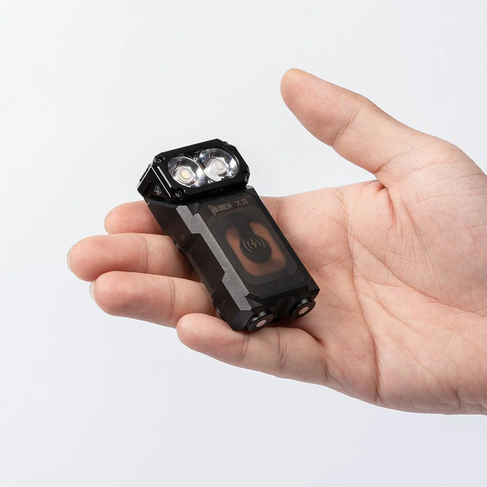 WUBEN Lightok X3 Owl Compact Rechargeable EDC Flashlight(Red and white light) - Image 31