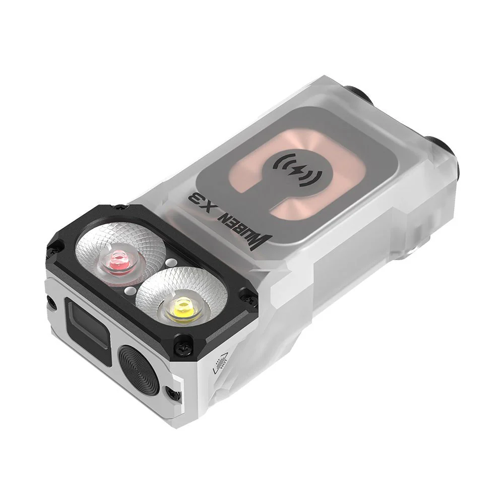 WUBEN Lightok X3 Owl Compact Rechargeable EDC Flashlight(Red and white light) - Image 4