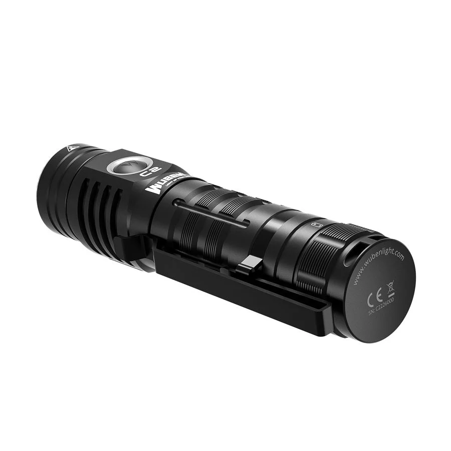 WUBEN C2 2000 Lumens Rechargeable Power Bank EDC Tactical Flashlight - Image 5