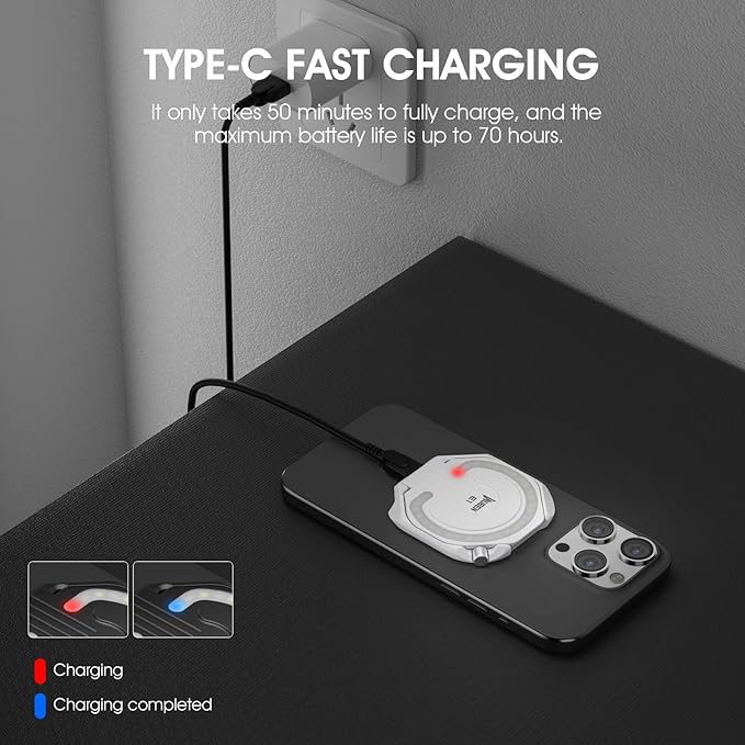 WUBEN E1 EDC Rechargeable Selfie Light Portable Ring Light - Image 12
