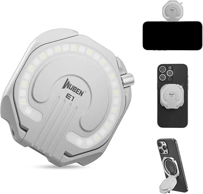 WUBEN E1 EDC Rechargeable Selfie Light Portable Ring Light - Image 20