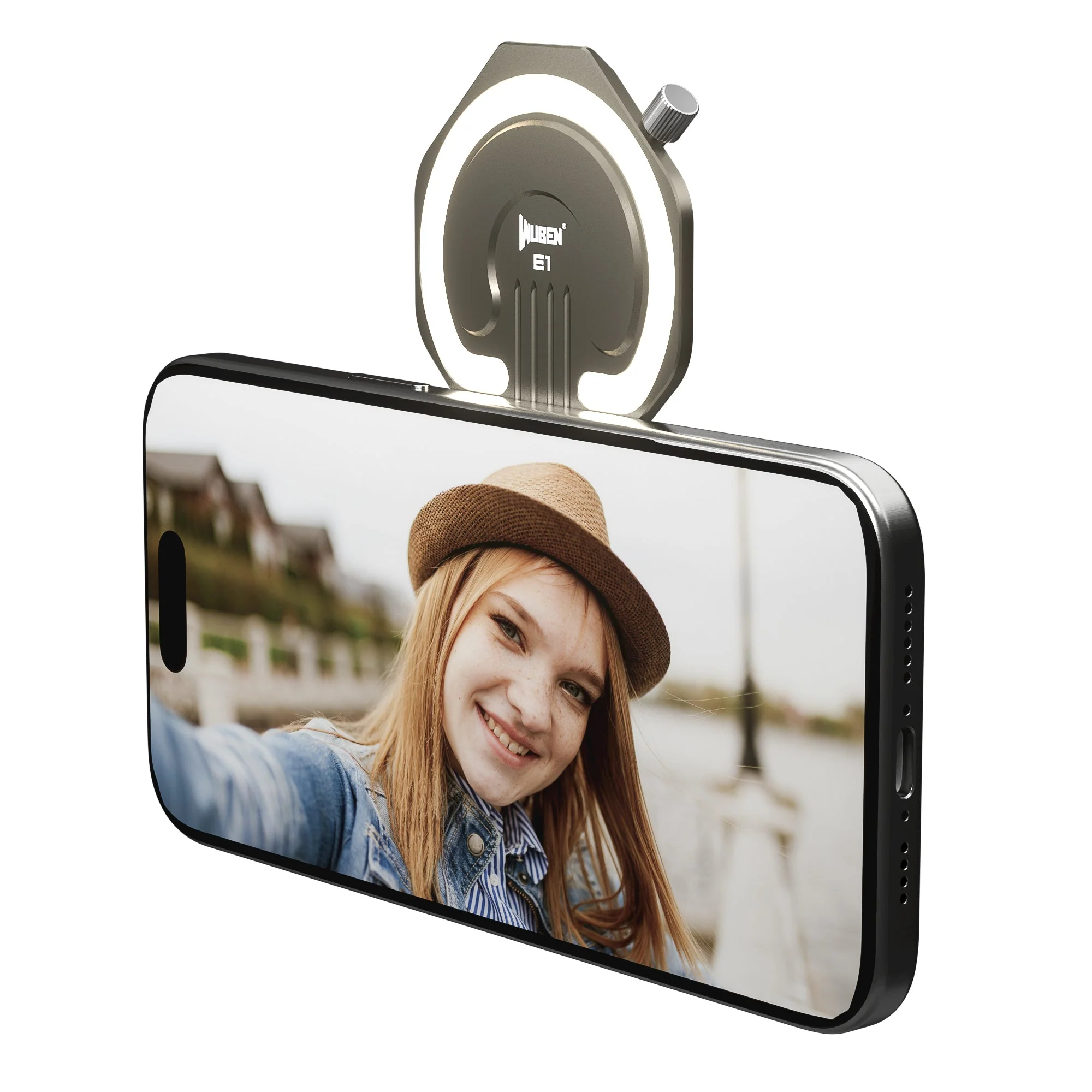 WUBEN E1 EDC Rechargeable Selfie Light Portable Ring Light - Image 59