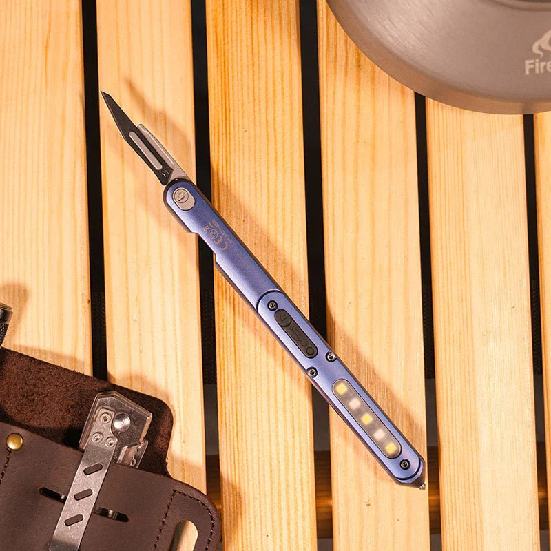 WUBEN E62 Multifunctional EDC Tactical Pen Flashlight & Knife - Image 9