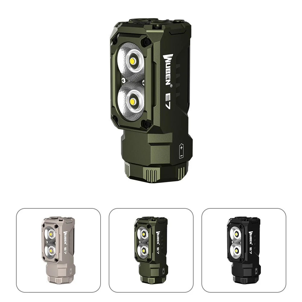 WUBEN E7 Magnetic Multi-functional EDC Flashlight 1800 Lumens - Image 8