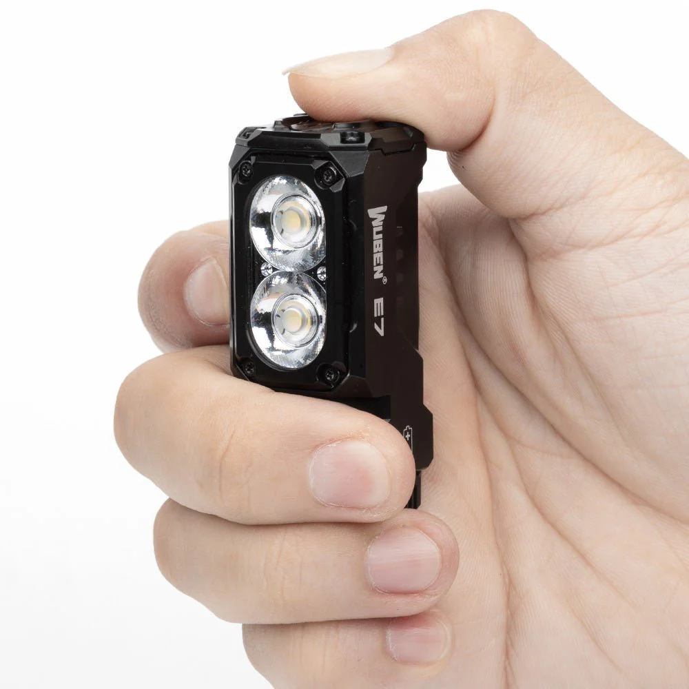 WUBEN E7 Magnetic Multi-functional EDC Flashlight 1800 Lumens - Image 9