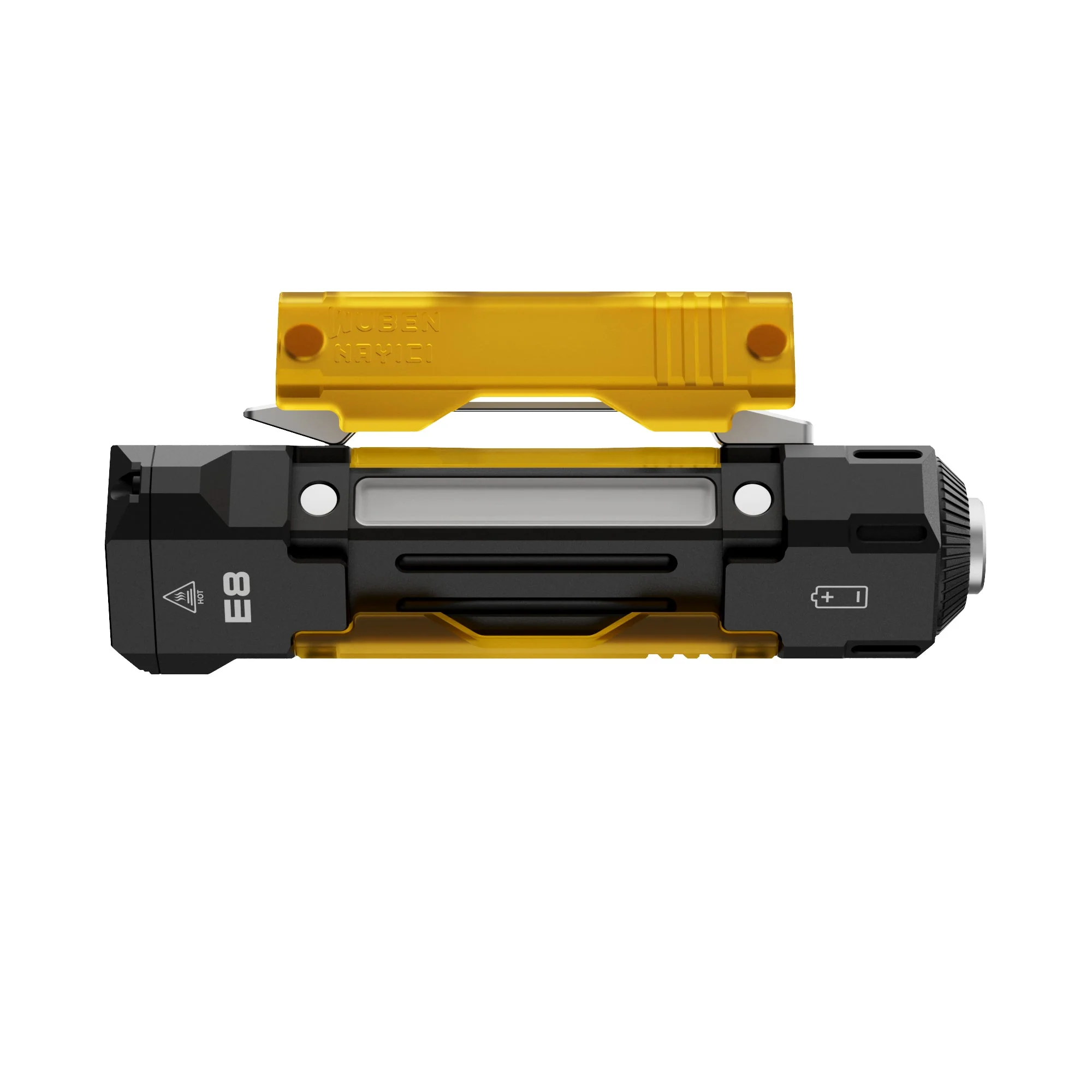 Wuben E8 Compact Magnetic Modular 1300 Lumen EDC Camping Flashlight - Image 4