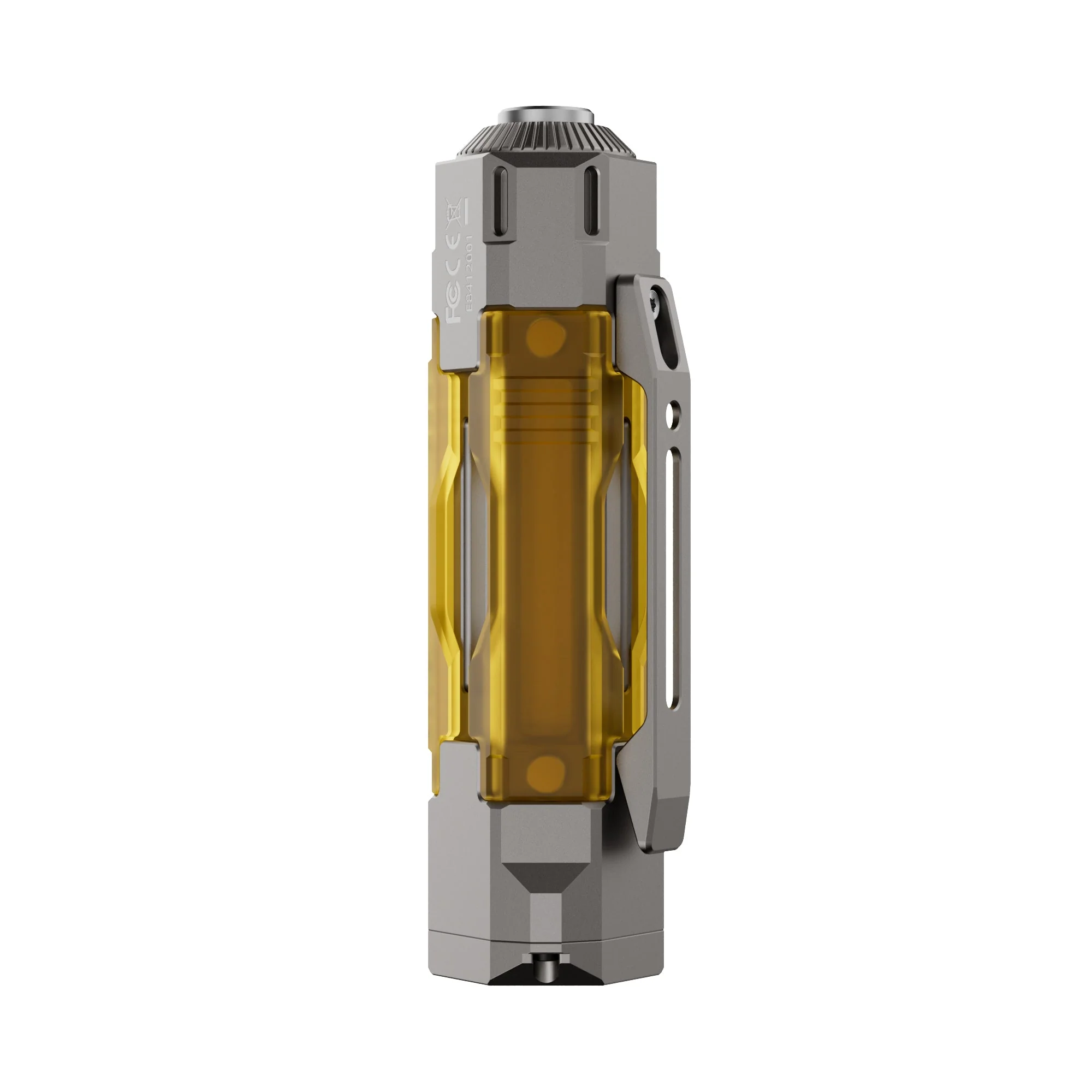 Wuben E8 Compact Magnetic Modular EDC Camping Flashlight (Titanium Edition) - Image 2