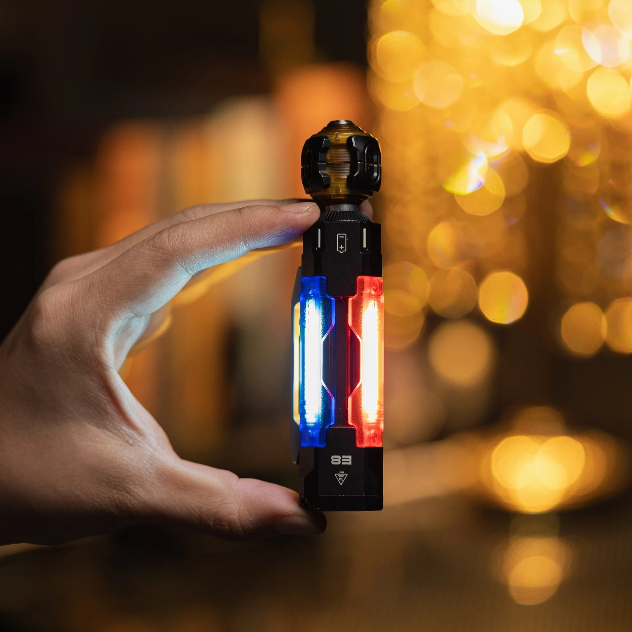 Wuben E8 Compact Magnetic Modular EDC Camping Flashlight (Titanium Edition) - Image 20