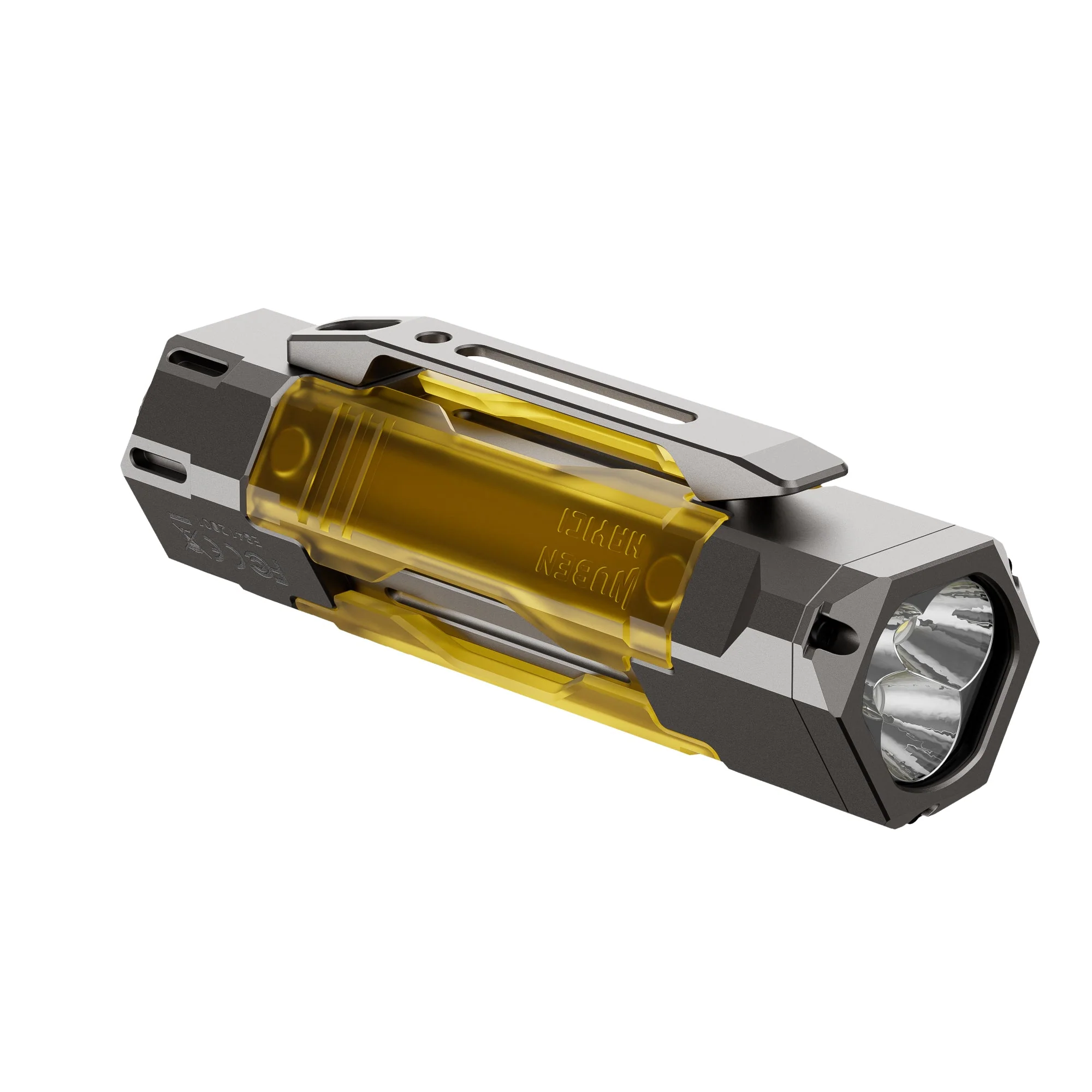 Wuben E8 Compact Magnetic Modular EDC Camping Flashlight (Titanium Edition) - Image 3
