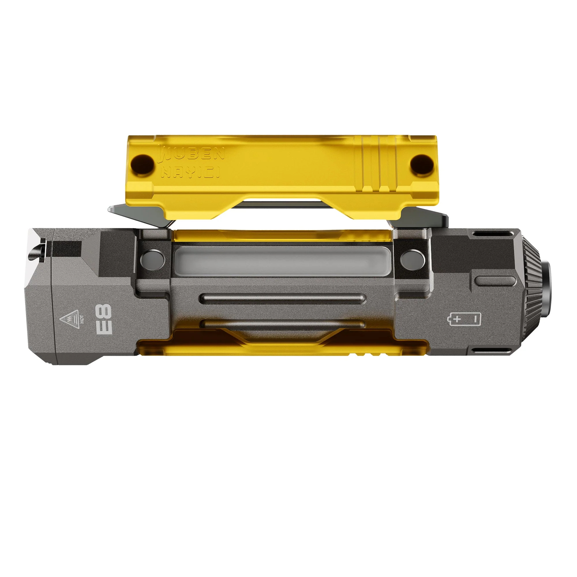 Wuben E8 Compact Magnetic Modular EDC Camping Flashlight (Titanium Edition) - Image 6