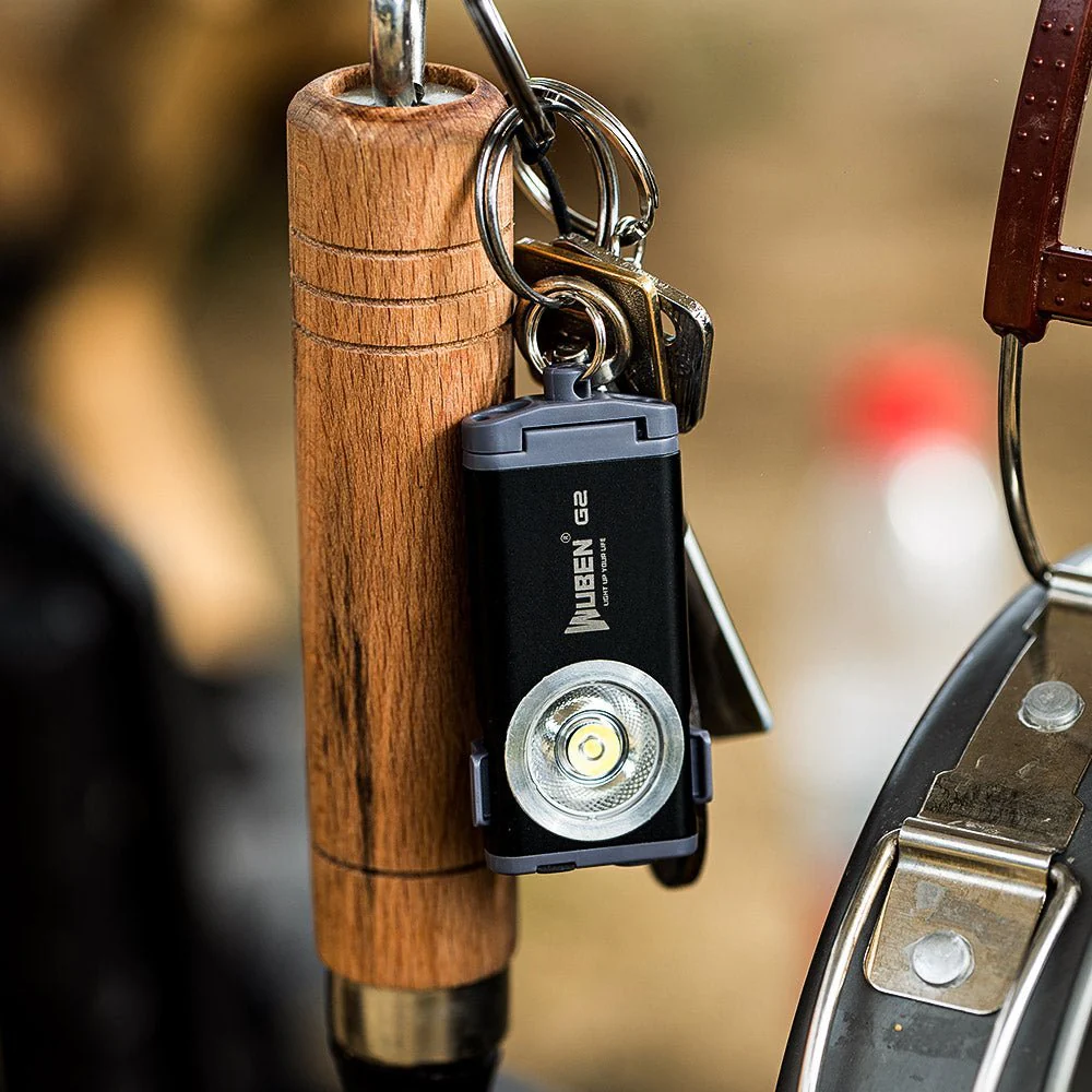 WUBEN G2 Multi-functional Mini EDC LED Keychain Pocket Flashlight - Image 3