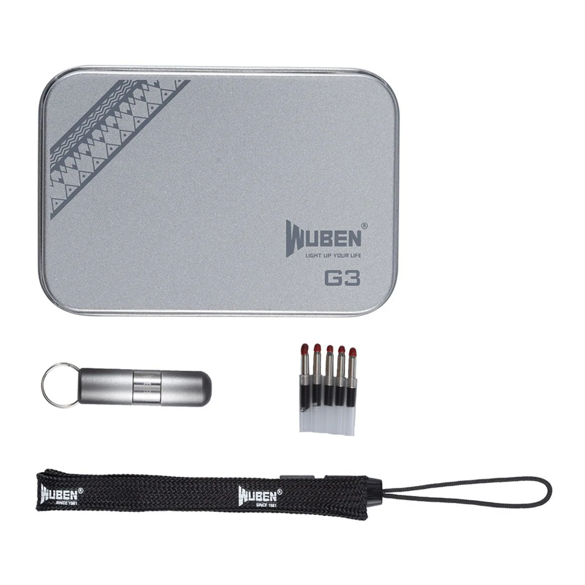 WUBEN G3 Mini EDC Multifunctional Portable Keychain Tool - Image 18