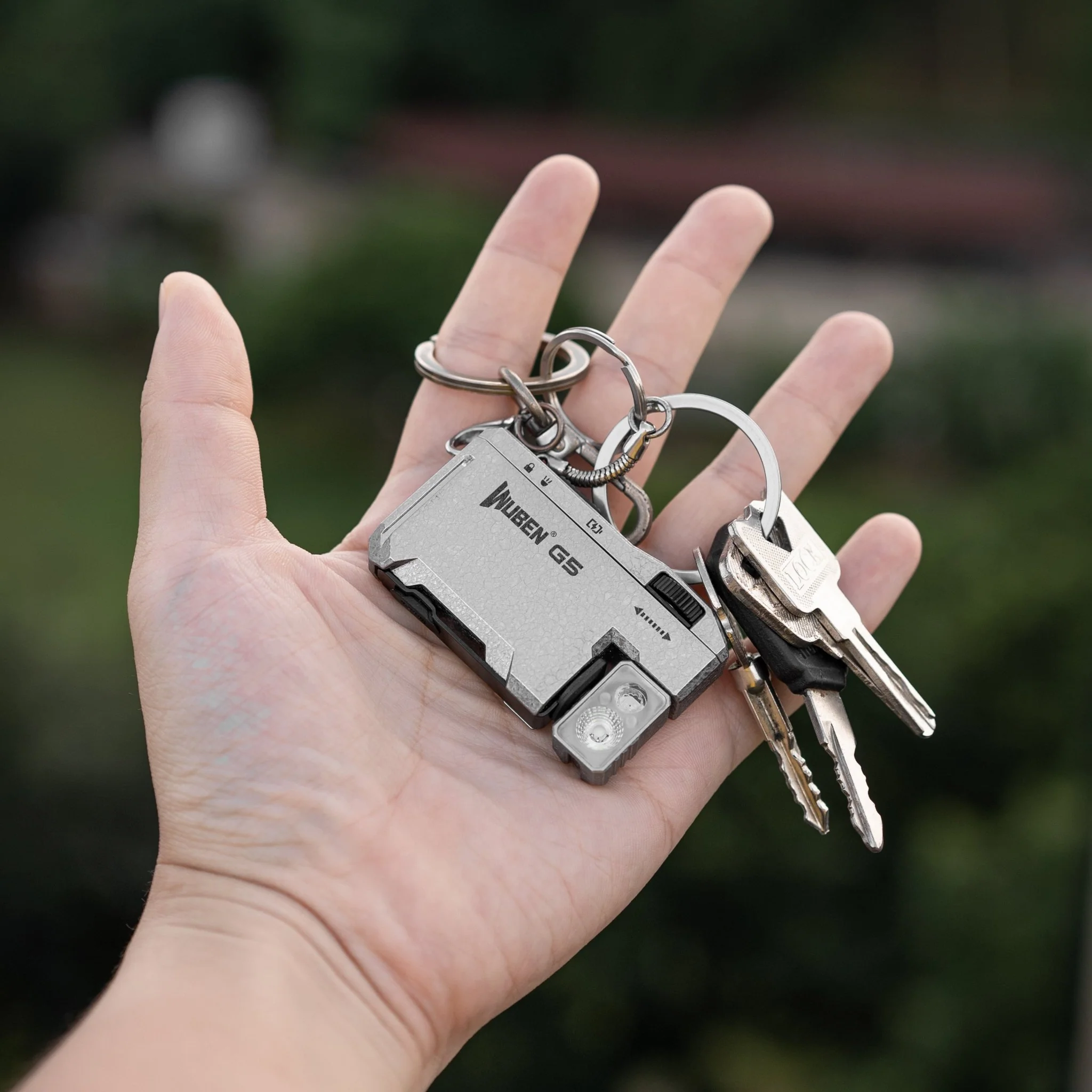WUBEN G5 400 Lumens EDC Keychain Compact Rechargeable Flashlight - Image 39