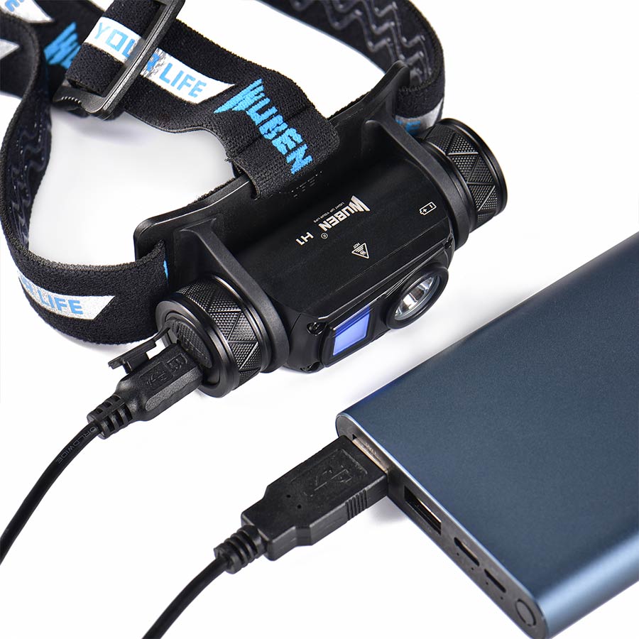 WUBEN H1 1200 Lumens Brightest Rechargeable Outdoor Hiking Headlamp - Image 4