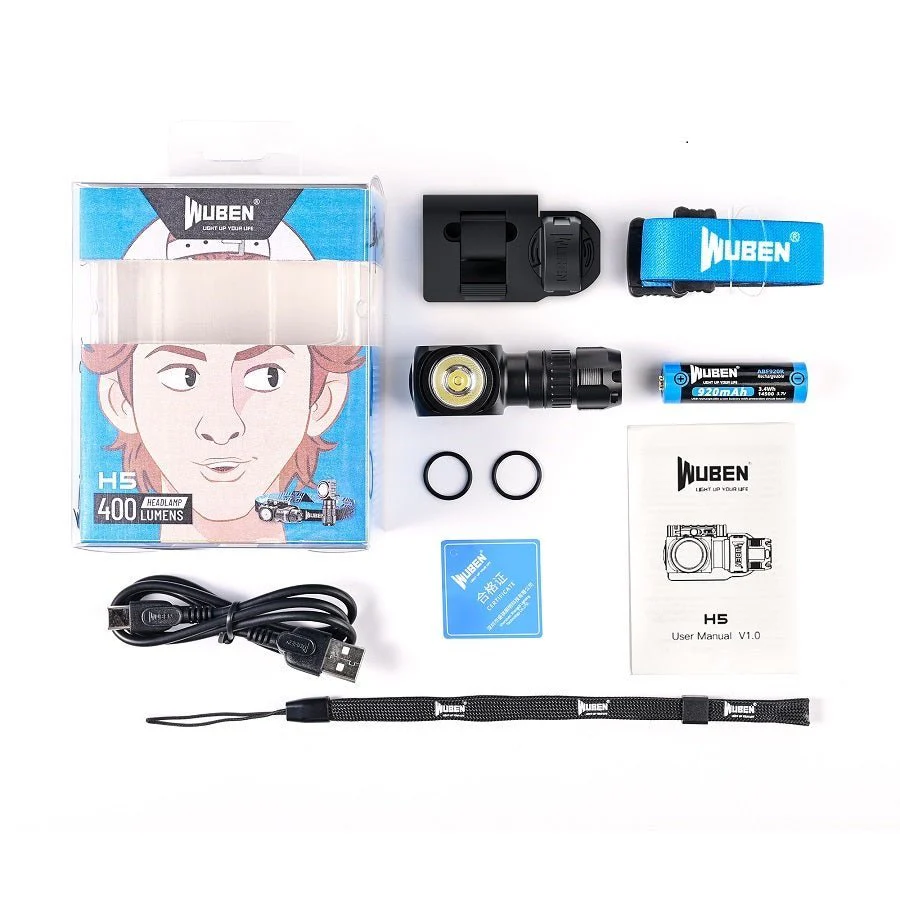 WUBEN H5 Rechargeable High-Power LED Hiking Headlamp - Image 11