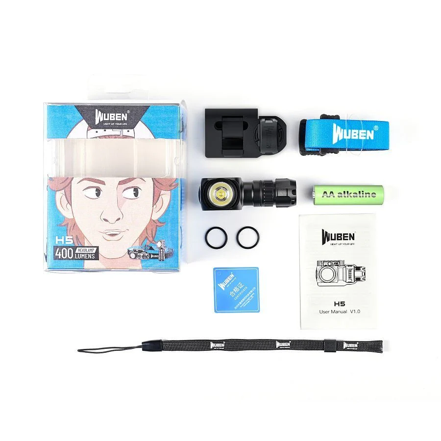 WUBEN H5 Rechargeable High-Power LED Hiking Headlamp - Image 12