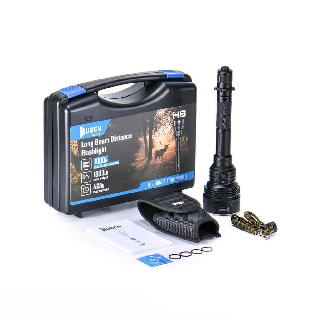 WUBEN H8 Long Beam Distance Brightest Hunting Flashlight - Image 8