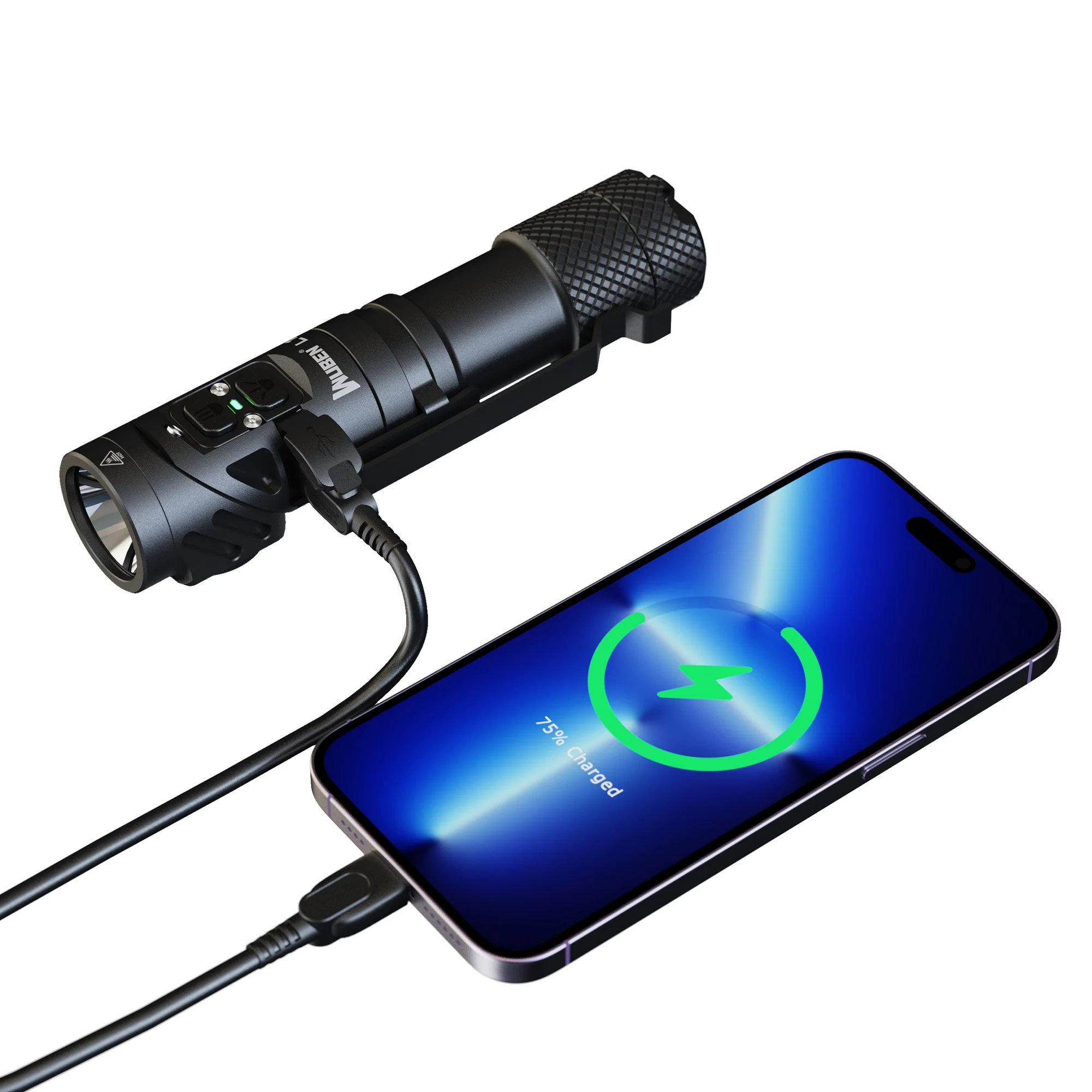 WUBEN L1 2000 Lumens Rechargeable EDC Tactical Flashlight - Image 14