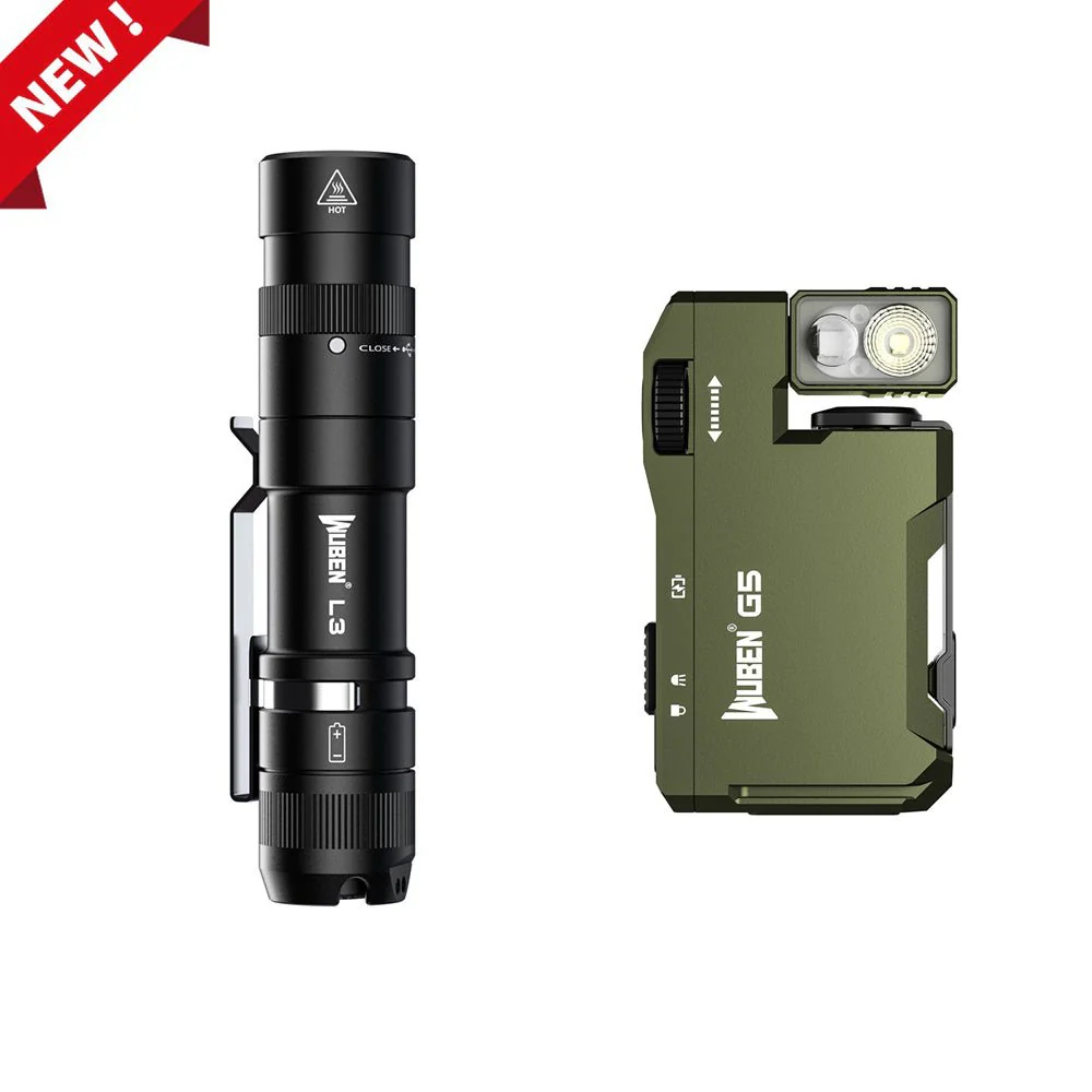 Wuben L3 3000 Lumens EDC Tactical Pocket Flashlight - Image 15