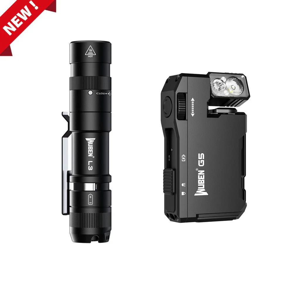 Wuben L3 3000 Lumens EDC Tactical Pocket Flashlight - Image 16