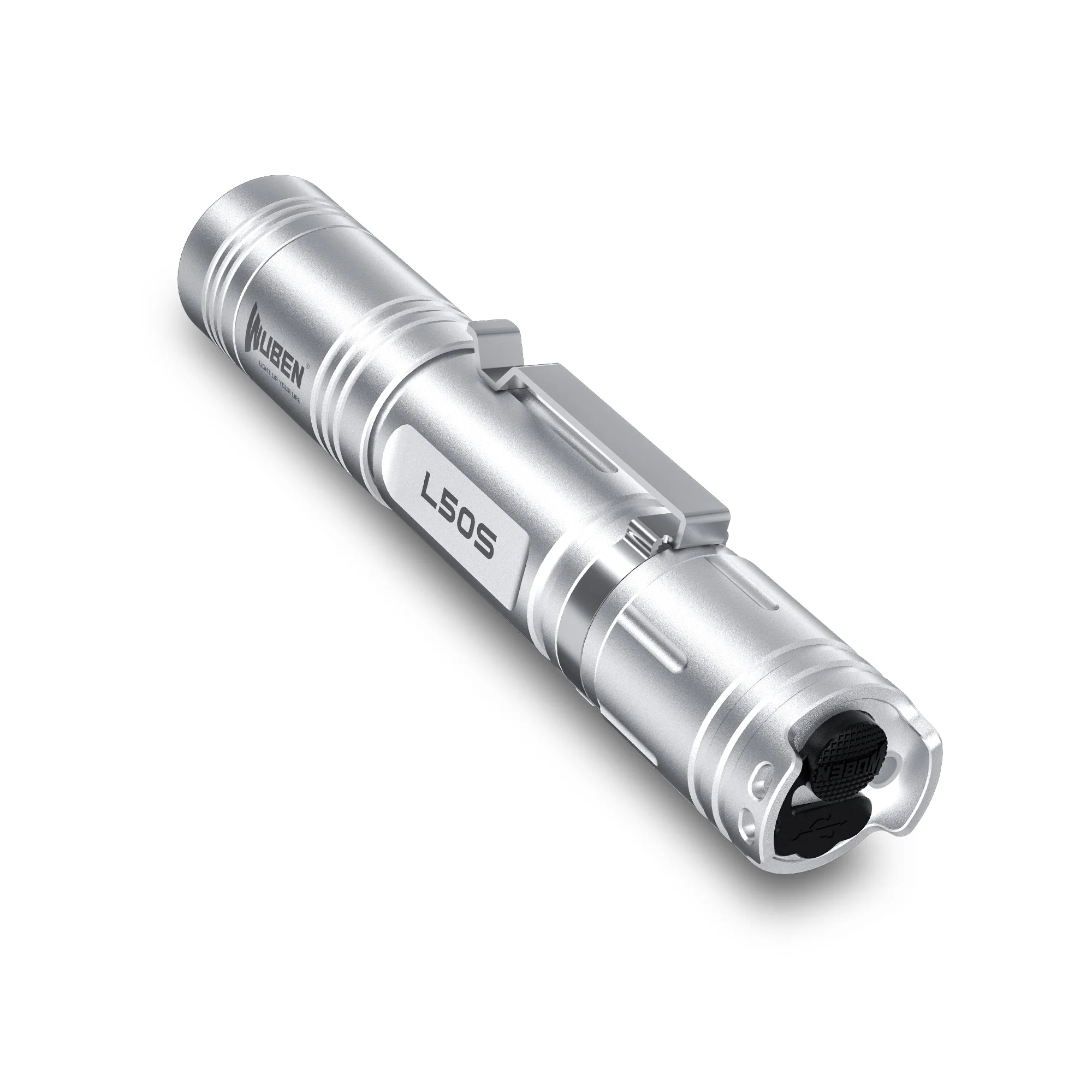 Wuben L50 EDC Rechargeable 18650 Tactical LED Flashlight - Image 13