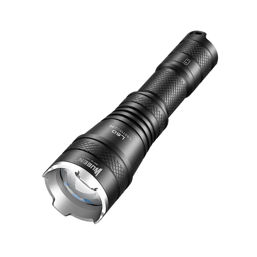 WUBEN L60 Zoomable LED Self Defense Hunting Flashlight - 1200 Lumens - Image 15
