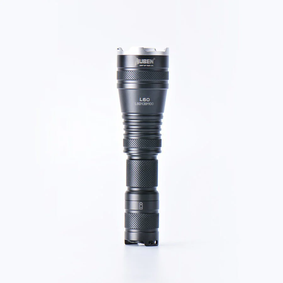 WUBEN L60 Zoomable LED Self Defense Hunting Flashlight - 1200 Lumens - Image 3