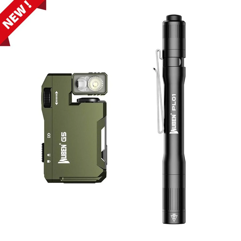 WUBEN PL01 Featherlight Rechargeable Waterproof Tactical EDC Pen Flashlight - Image 18