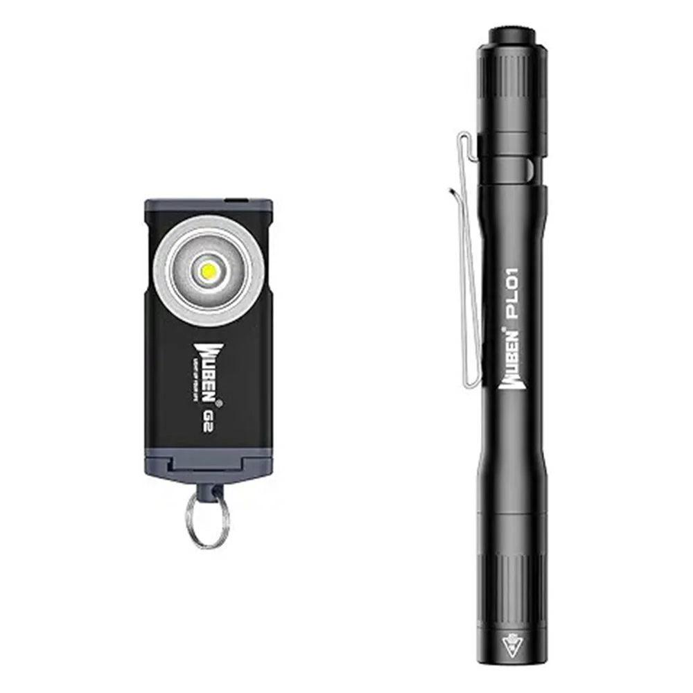 WUBEN PL01 Featherlight Rechargeable Waterproof Tactical EDC Pen Flashlight - Image 20