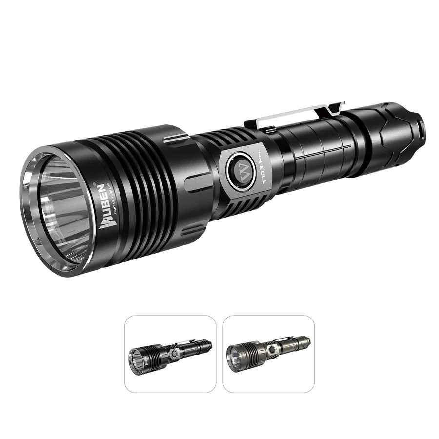 T103 Pro Tactical Flashlight - 1280 lumens - Image 3
