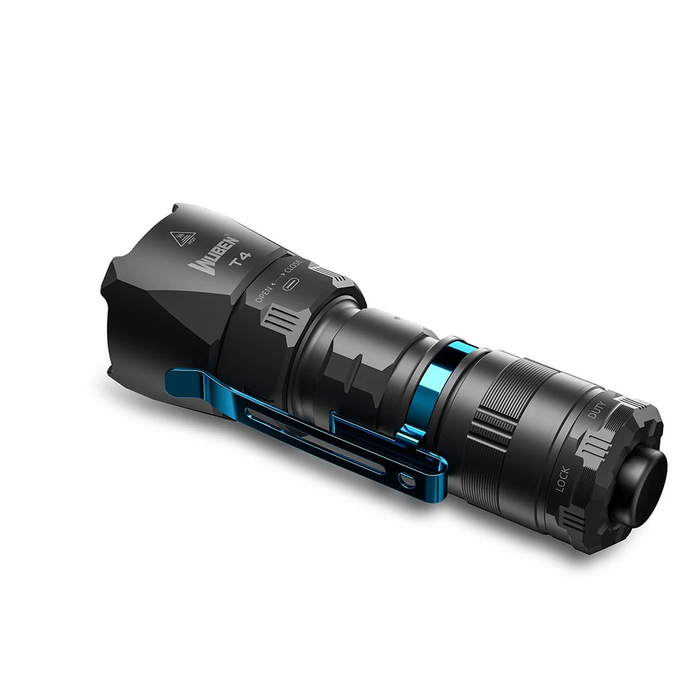 Wuben T4 Portable Tactical EDC Rechargeable Flashlight - 850 Lumens - Image 12