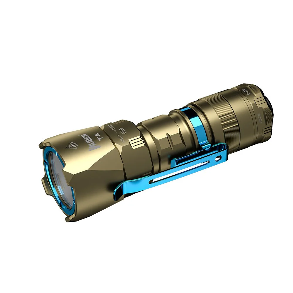 Wuben T4 Portable Tactical EDC Rechargeable Flashlight - 850 Lumens - Image 3