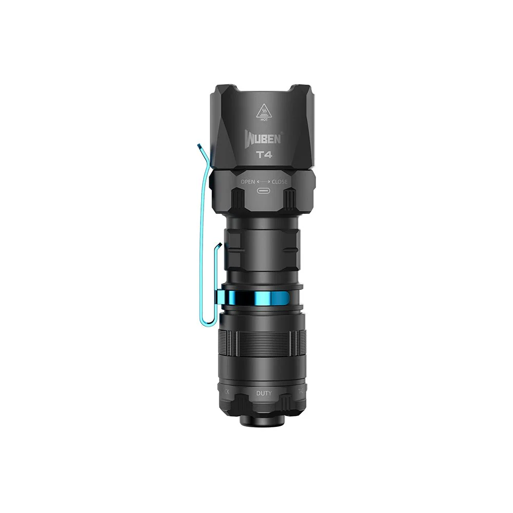 Wuben T4 Portable Tactical EDC Rechargeable Flashlight - 850 Lumens - Image 9