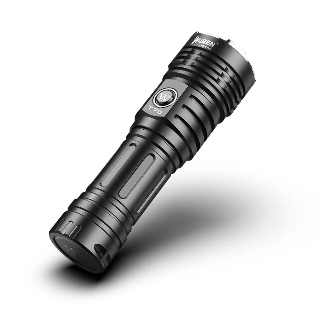 WUBEN T70 Camo Rechargeable Tactical Flashlight - 4200 Lumens - Image 9
