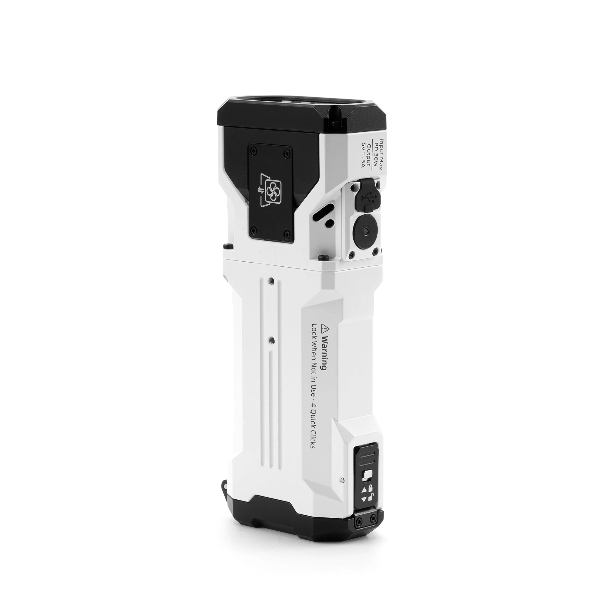Wuben X1Pro 12300 Lumens Rechargeable EDC Flashlight with Power Bank & Clip - Image 10