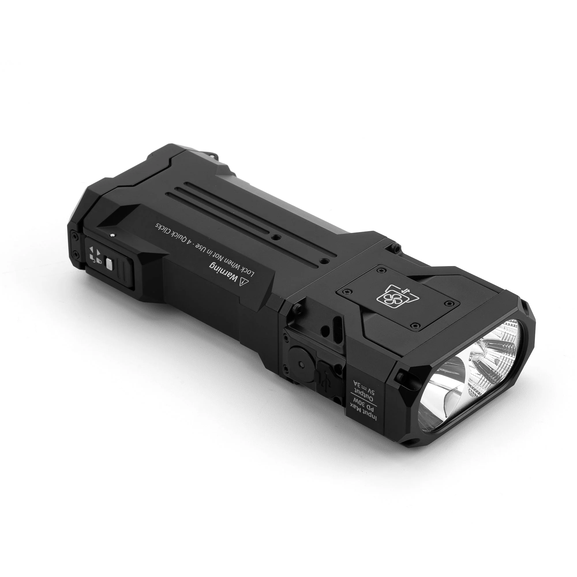 Wuben X1Pro 12300 Lumens Rechargeable EDC Flashlight with Power Bank & Clip - Image 19