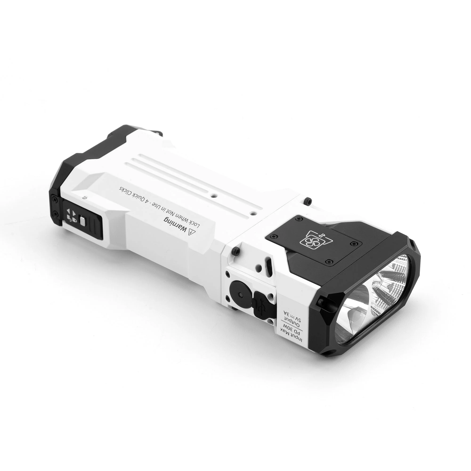 Wuben X1Pro 12300 Lumens Rechargeable EDC Flashlight with Power Bank & Clip - Image 5
