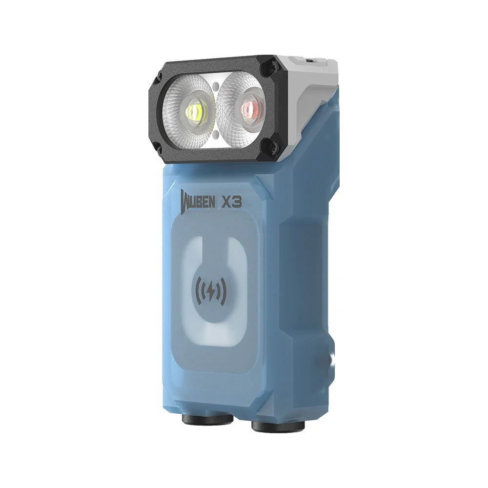 WUBEN Lightok X3 Owl Compact Rechargeable EDC Flashlight(Red and white light) - Image 13