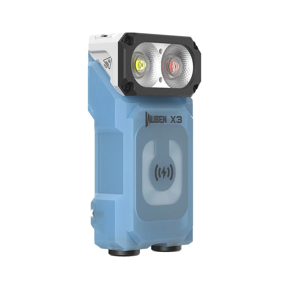 WUBEN Lightok X3 Owl Compact Rechargeable EDC Flashlight(Red and white light) - Image 14