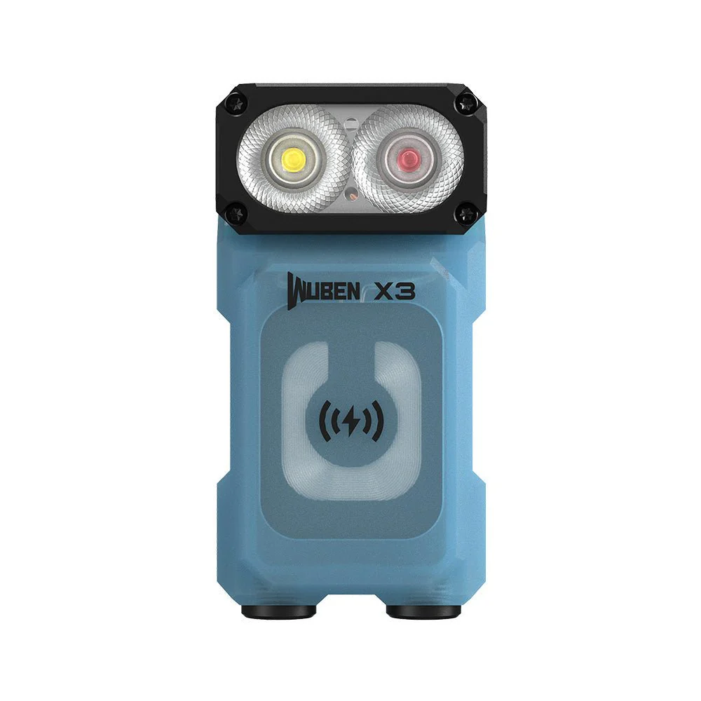 WUBEN Lightok X3 Owl Compact Rechargeable EDC Flashlight(Red and white light) - Image 16