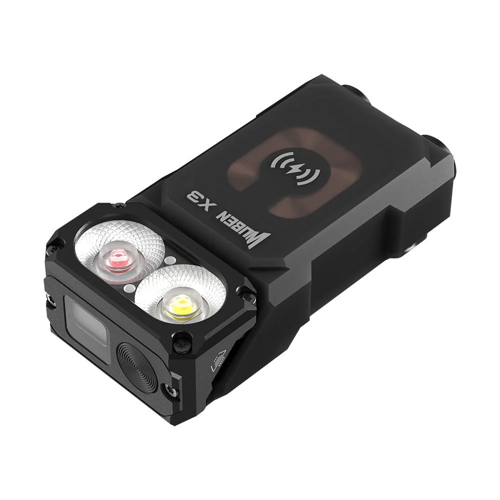 WUBEN Lightok X3 Owl Compact Rechargeable EDC Flashlight(Red and white light) - Image 43
