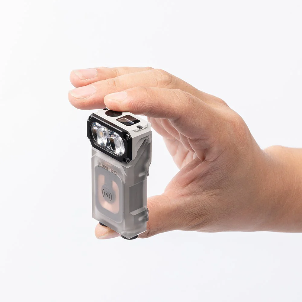 WUBEN Lightok X3 Owl Compact Rechargeable EDC Flashlight(Red and white light) - Image 54