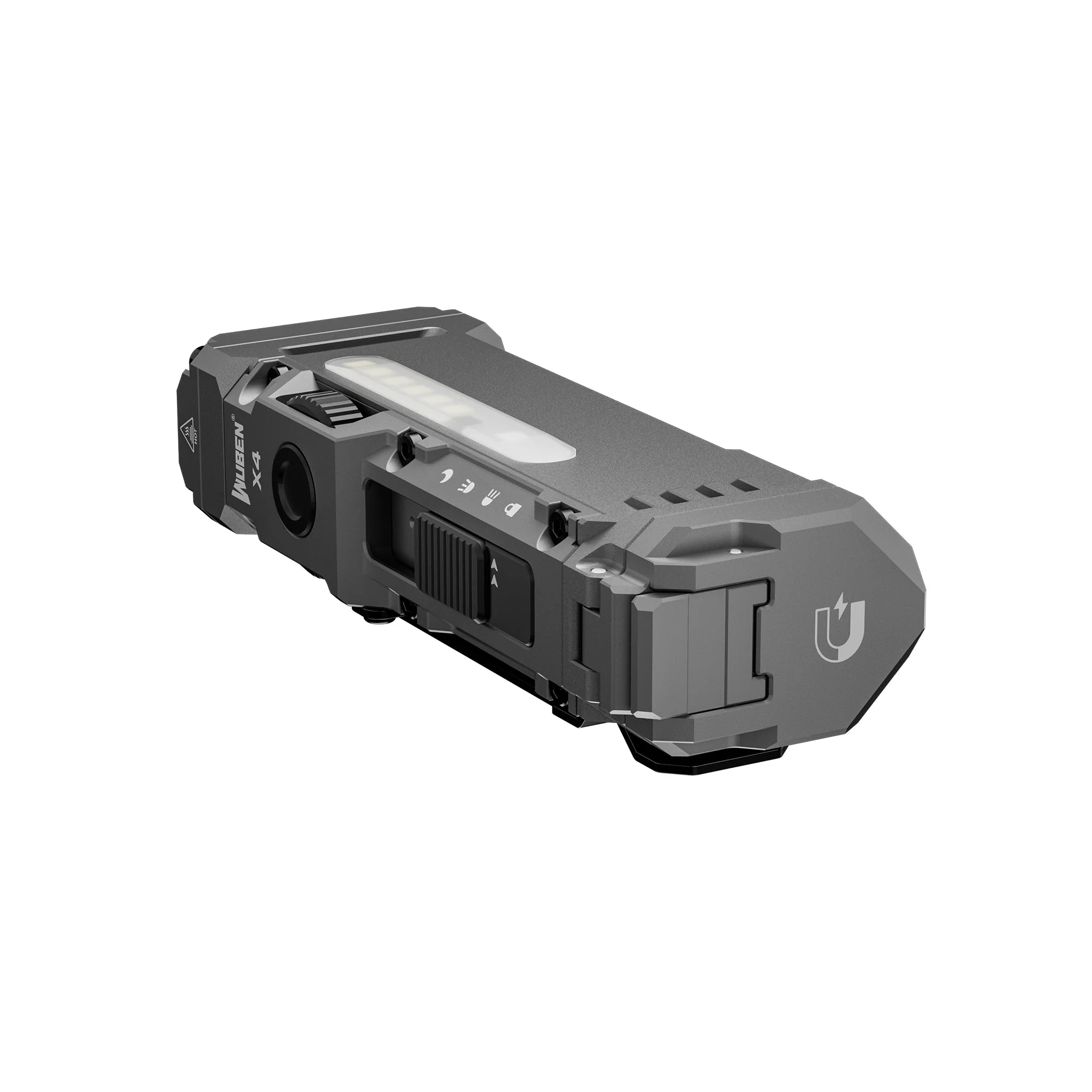 Wuben X4 Compact Multi-Function 1500 Lumen EDC Tactical Flashlight - Image 16