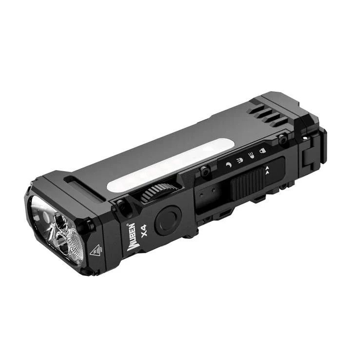 Wuben X4 Compact Multi-Function 1500 Lumen EDC Tactical Flashlight - Image 4